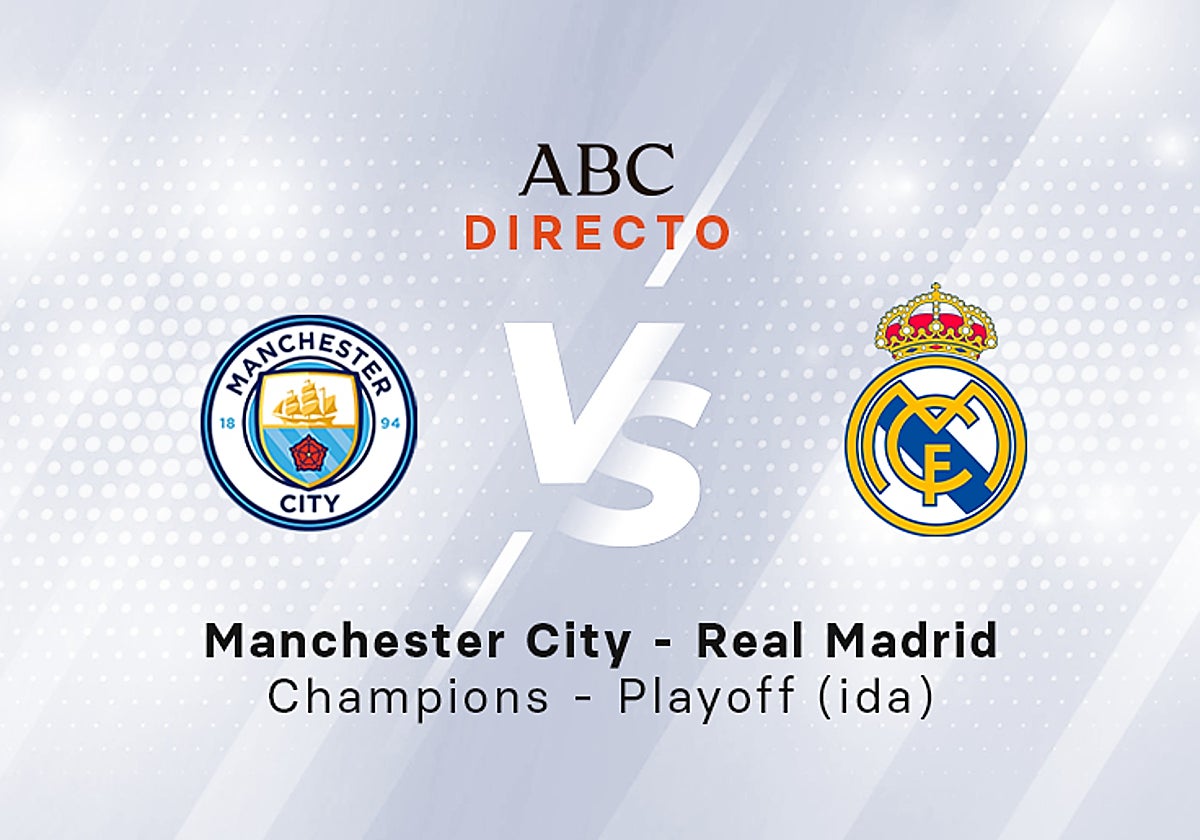 Manchester City - Real Madrid, estadísticas del partido de Champions, ida playoff