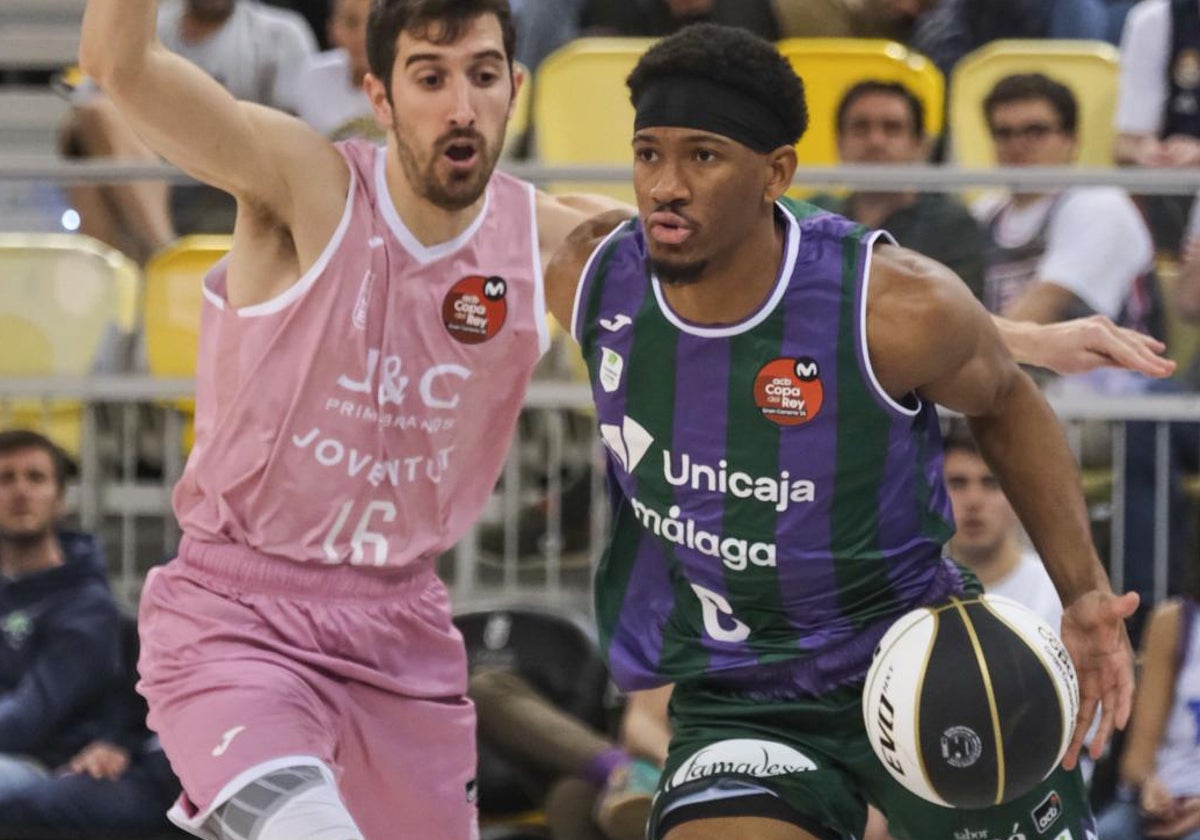 Unicaja - Joventut, en directo: resultado y última hora de cuartos de final de la Copa del Rey