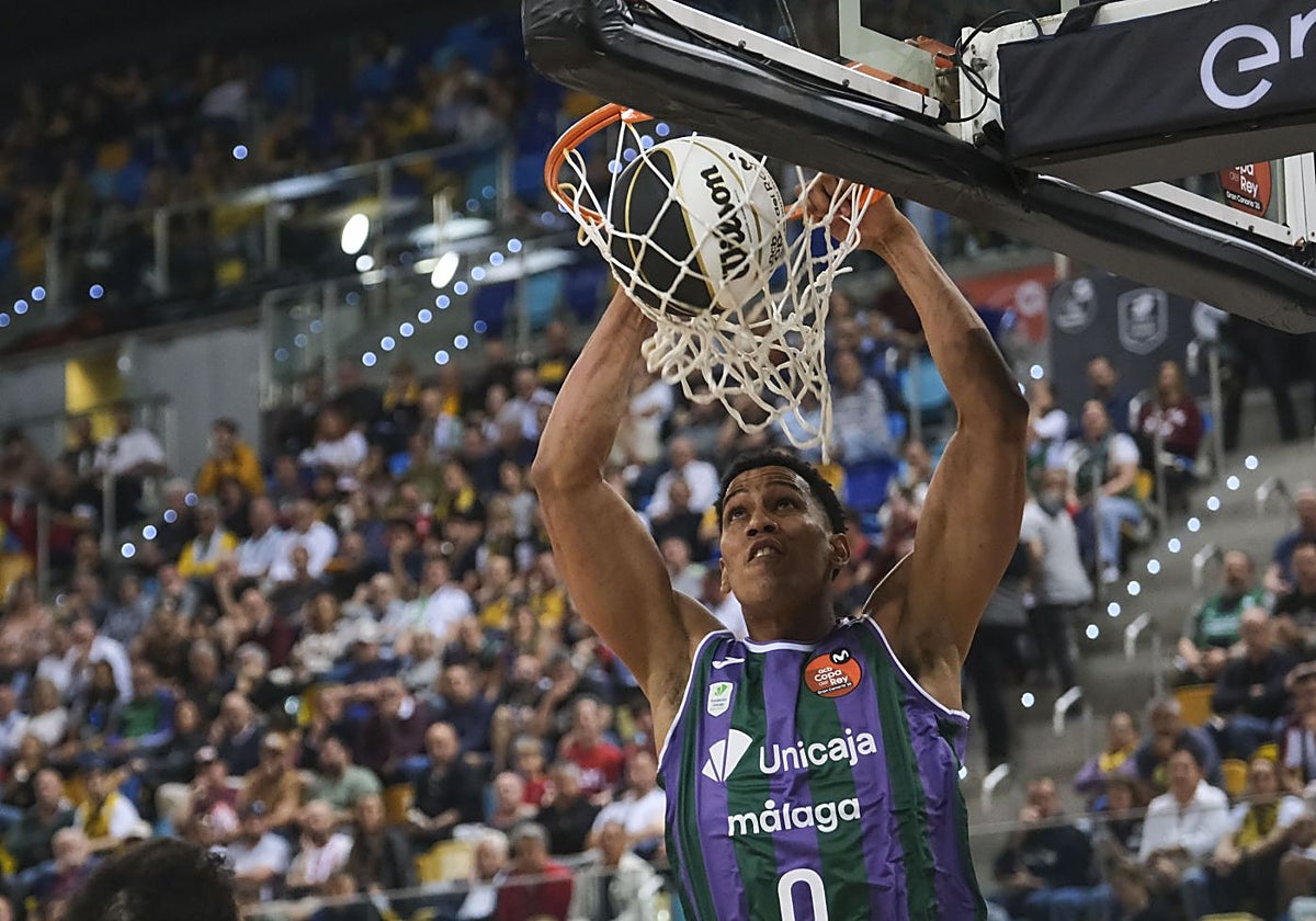 Unicaja - Tenerife en directo: resultado y última hora online del partido de semifinales de la Copa del Rey