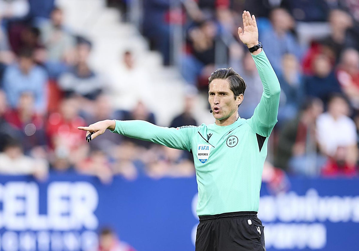 Munuera Montero, árbitro del Osasuna-Real Madrid