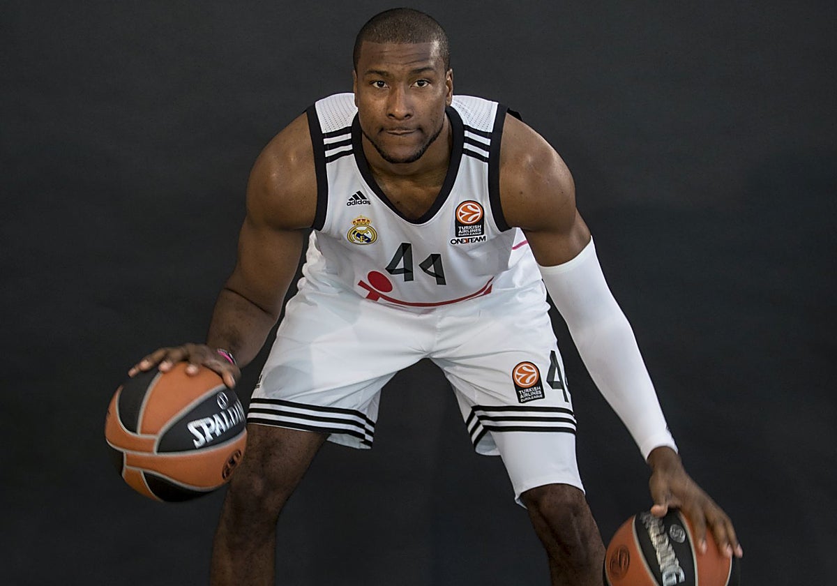 Slaughter, en su etapa en el Real Madrid