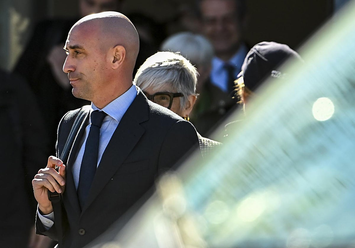 El expresidente de la RFEF Luis Rubiales
