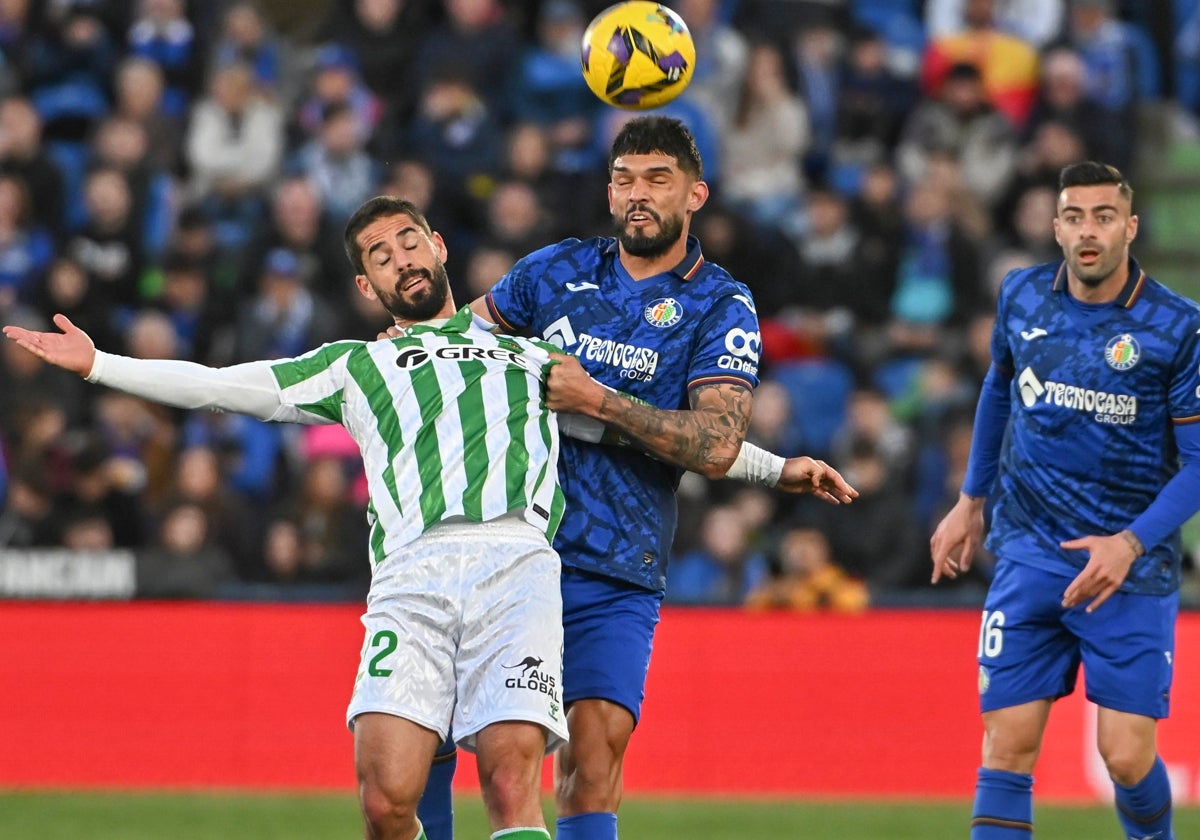 Getafe - Betis, estadísticas del partido