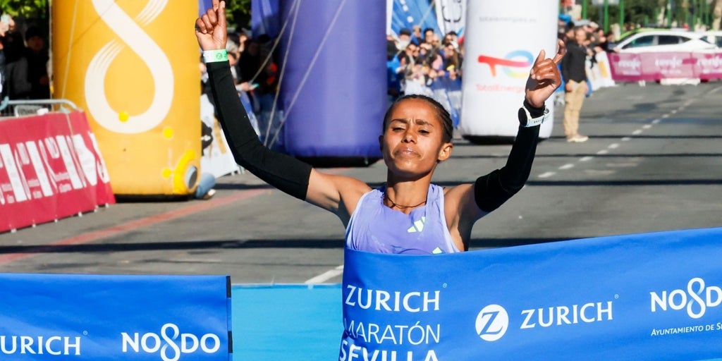 Quién es Anchinalu Dessie, la ganadora del Zurich Maratón de Sevilla 2025