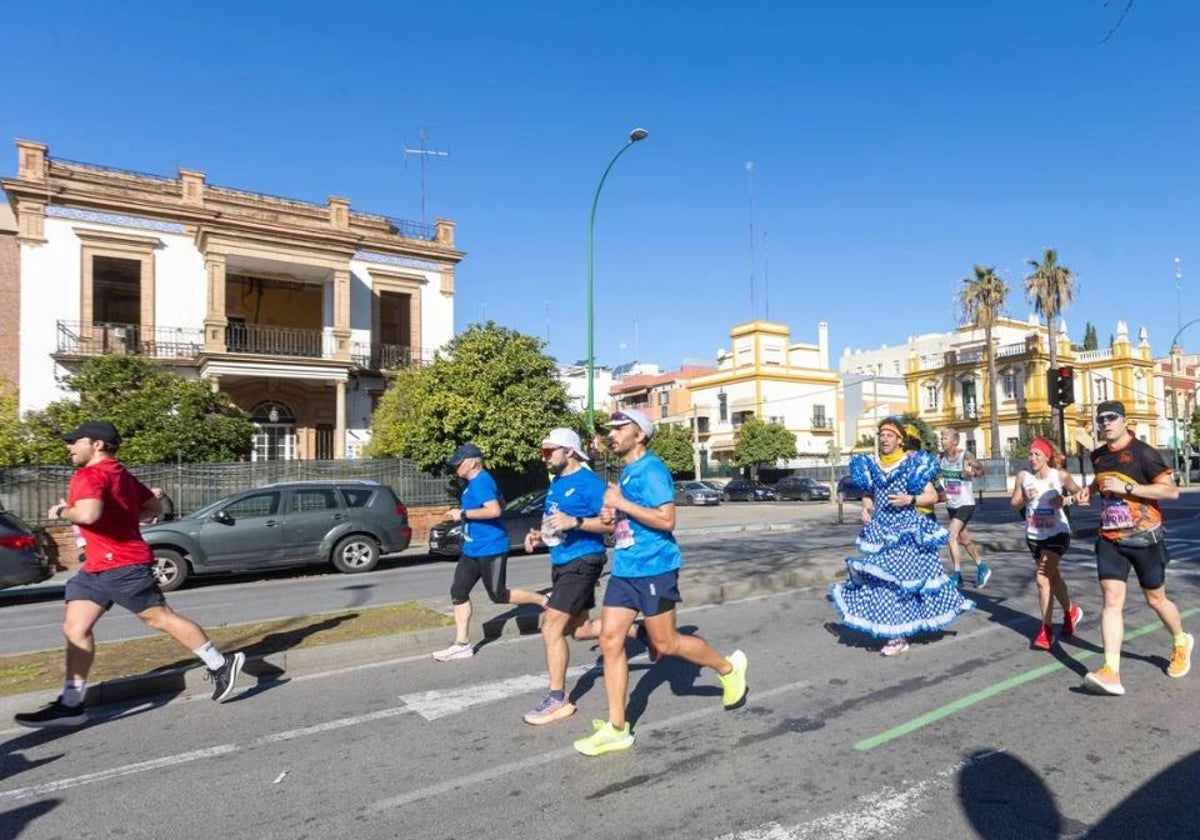 Corredores de la maratón