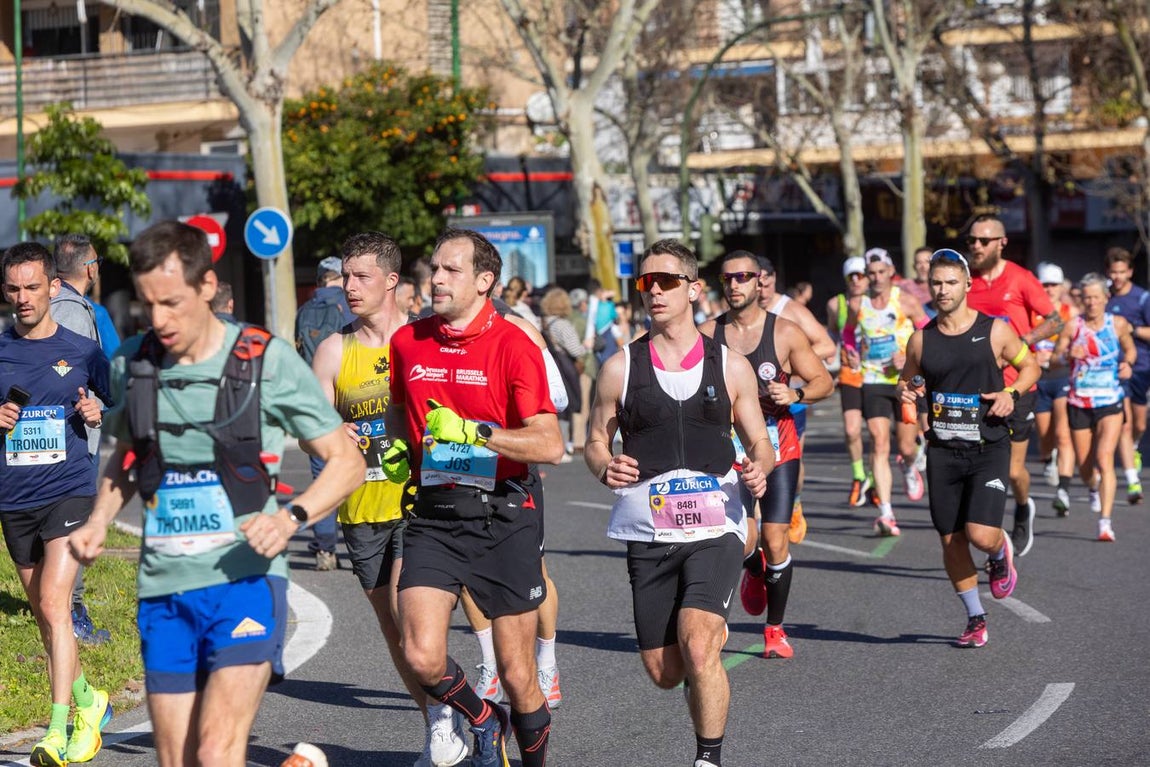 La fiesta del deporte recorrió las calles de Sevilla con la maratón 