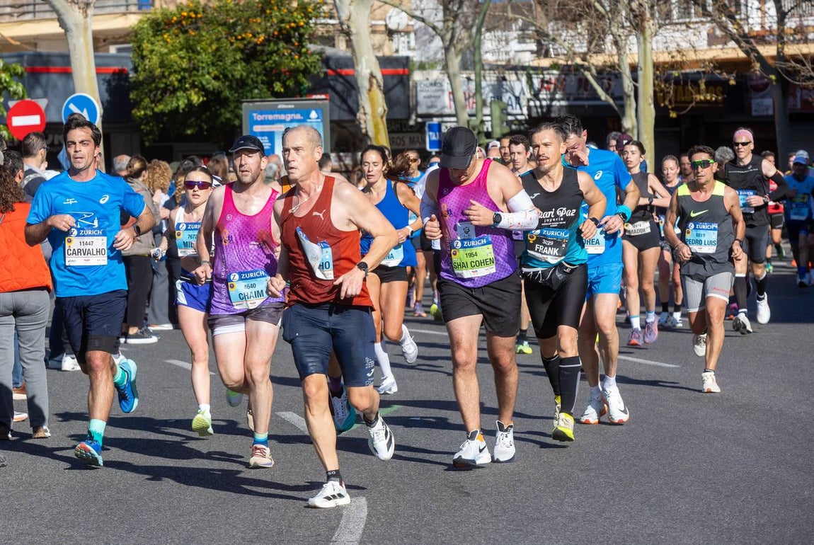 La fiesta del deporte recorrió las calles de Sevilla con la maratón 