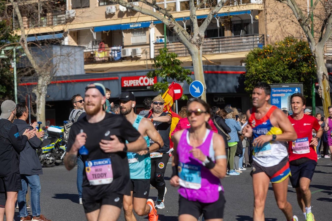 La fiesta del deporte recorrió las calles de Sevilla con la maratón 