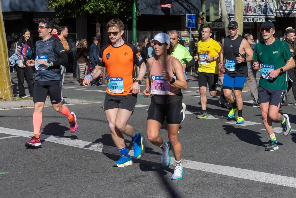 La fiesta del deporte recorrió las calles de Sevilla con la maratón 
