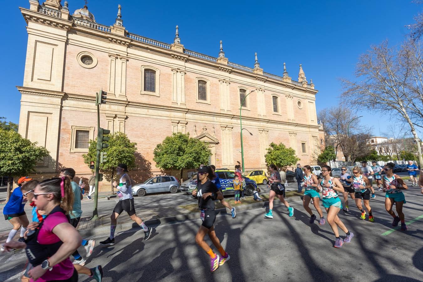 Durante la prueba se han visto algunas estampas curiosas con algunos corredores