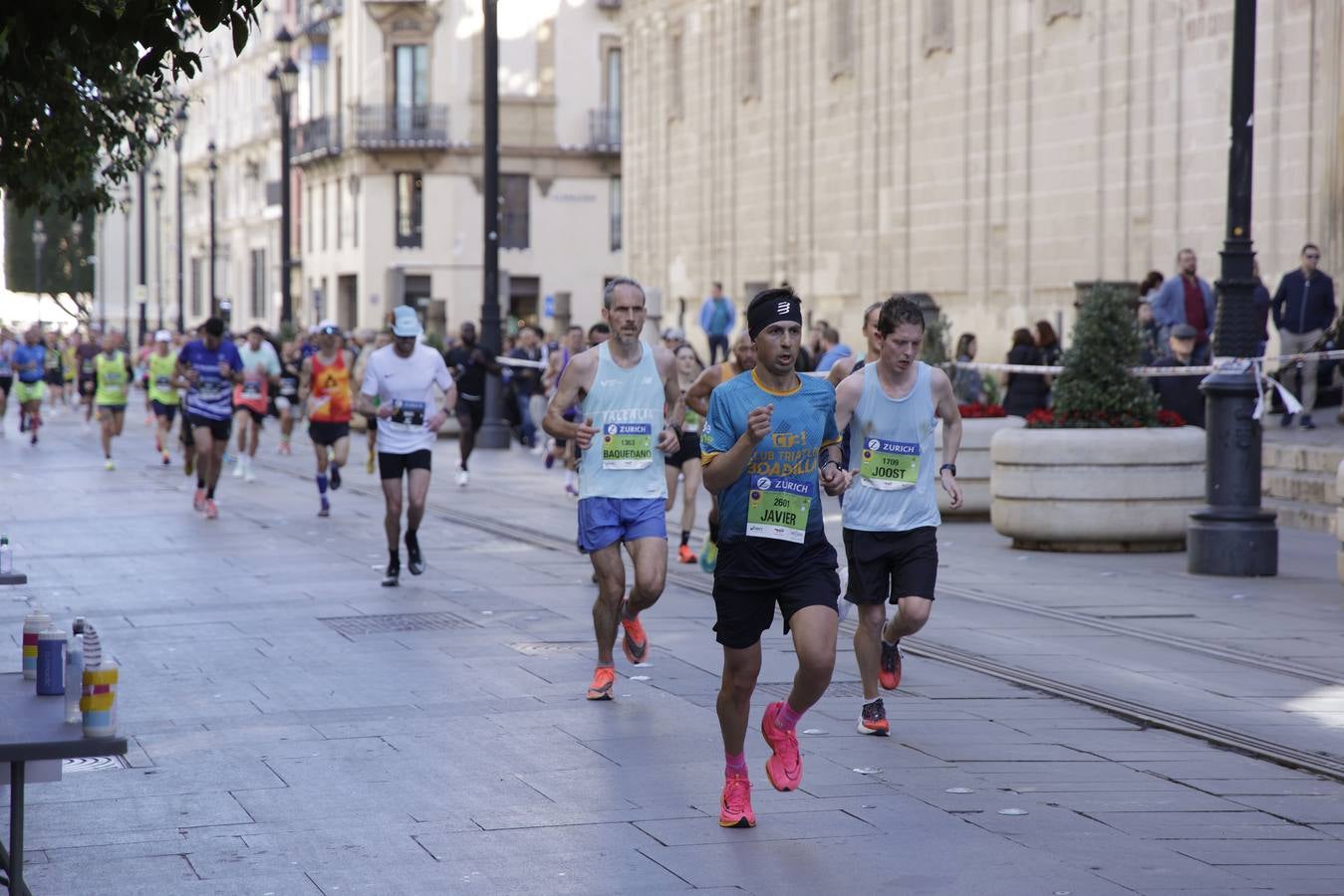 Durante la prueba se han visto algunas estampas curiosas con algunos corredores