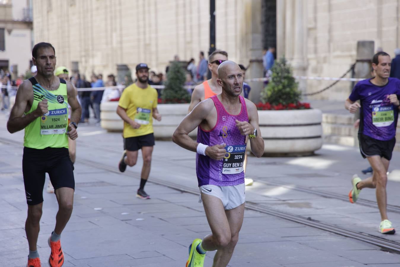 Durante la prueba se han visto algunas estampas curiosas con algunos corredores