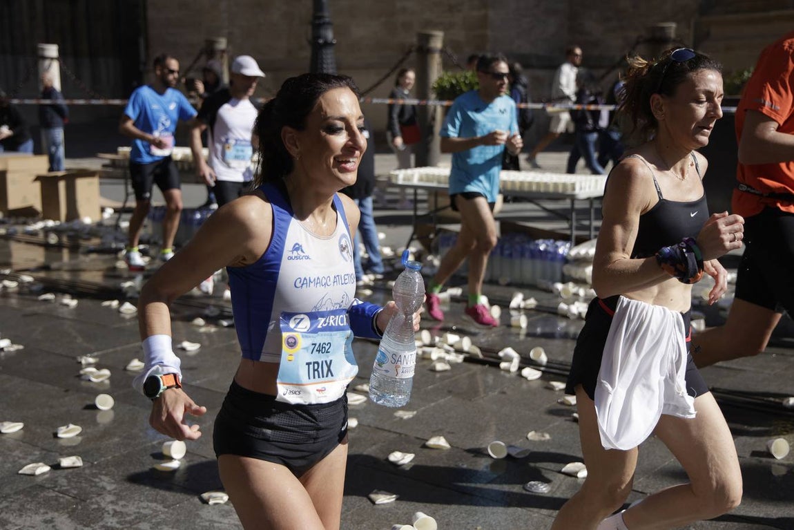 La carrera sevillana ha pasado por lugar emblemáticos de la ciudad como la Torre del Oro o la Plaza de España