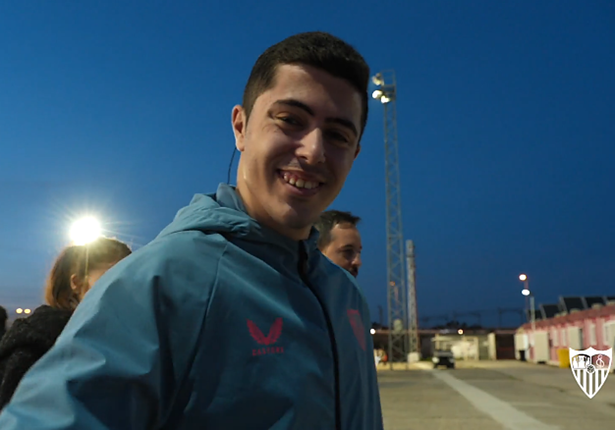 Fran Parga, el joven de 19 años que juega en el Sevilla FC Genuine que ya es un ejemplo de superación