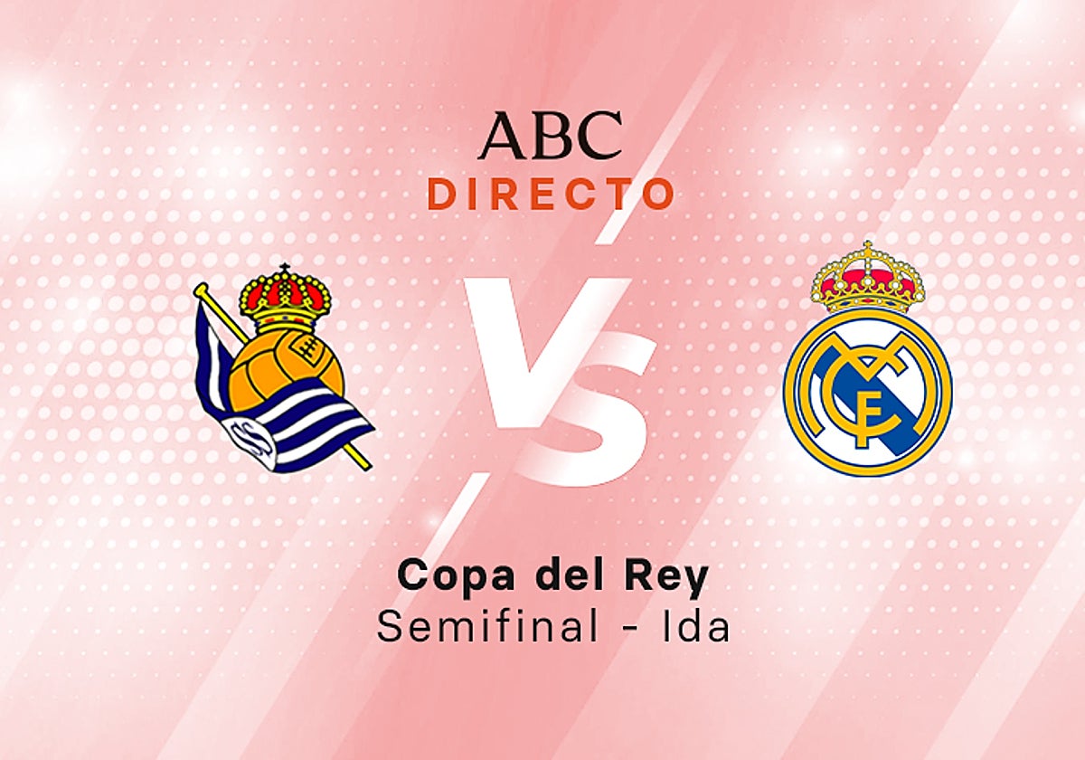Real Sociedad - Real Madrid, estadísticas de la semifinal de Copa, partido de ida