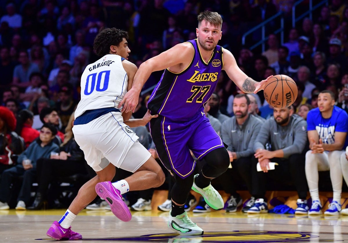 Doncic, ante los Dallas Mavericks el pasado miércoles
