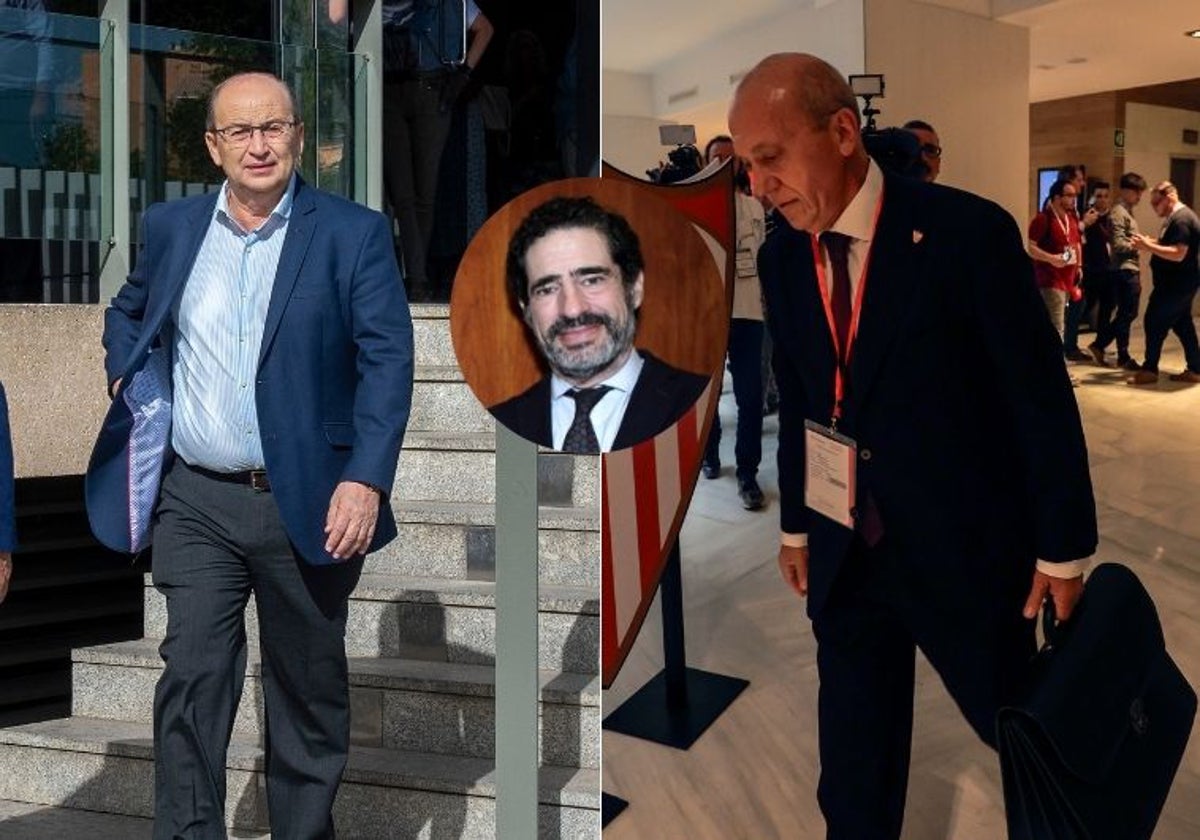 José Castro, Lucas Fernández de Bobadilla y José María Del Nido Benavente