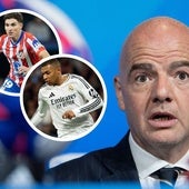 Infantino, presidente de la FIFA, ideólogo del nuevo torneo que tendrá a Real Madrid y Atlético como representantes españoles