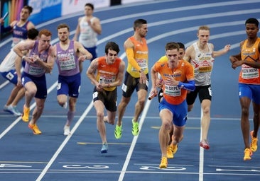 El relevo masculino 4x400 es de plata