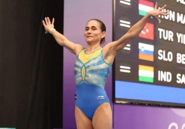 Oksana Chusovitina salta sobre los límites: oro a los 49 años en la Copa del Mundo de gimnasia