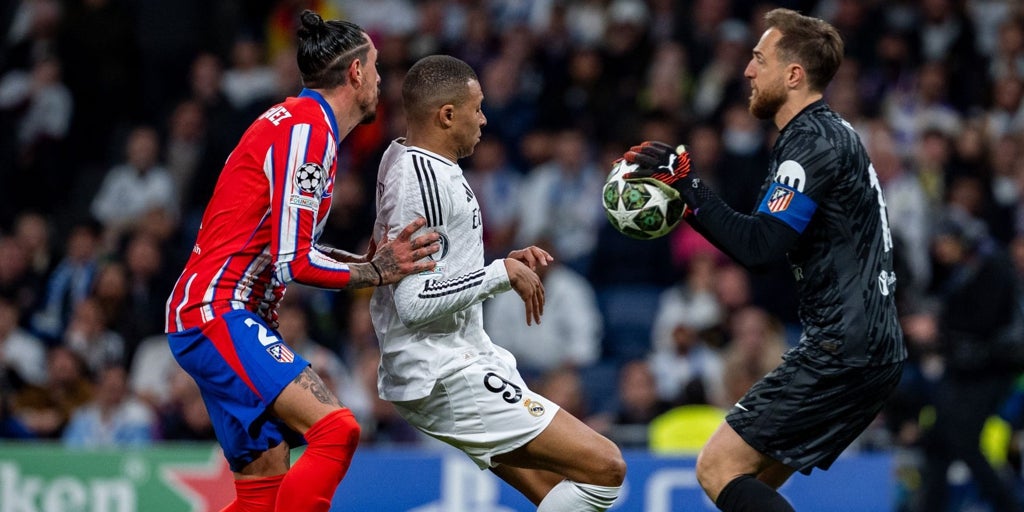 Atlético - Real Madrid: horario, canal de televisión y dónde ver online el partido de Champions League