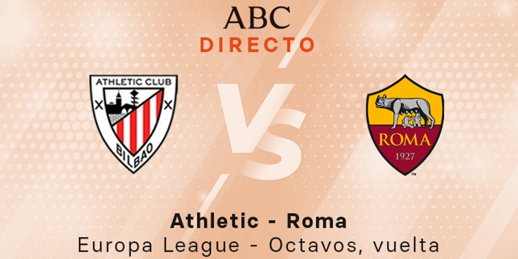 Athletic - Roma, estadísticas del partido