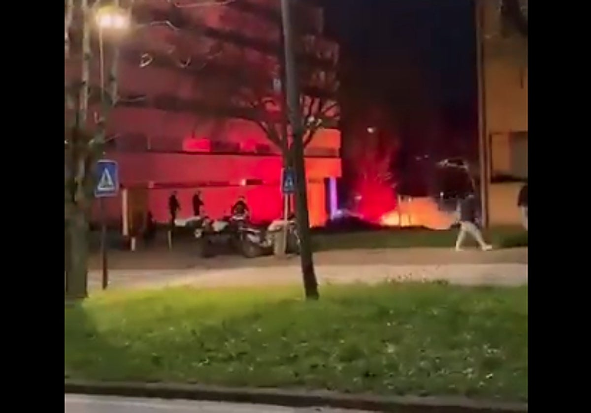 La policía evitó incidentes en Guimaraes