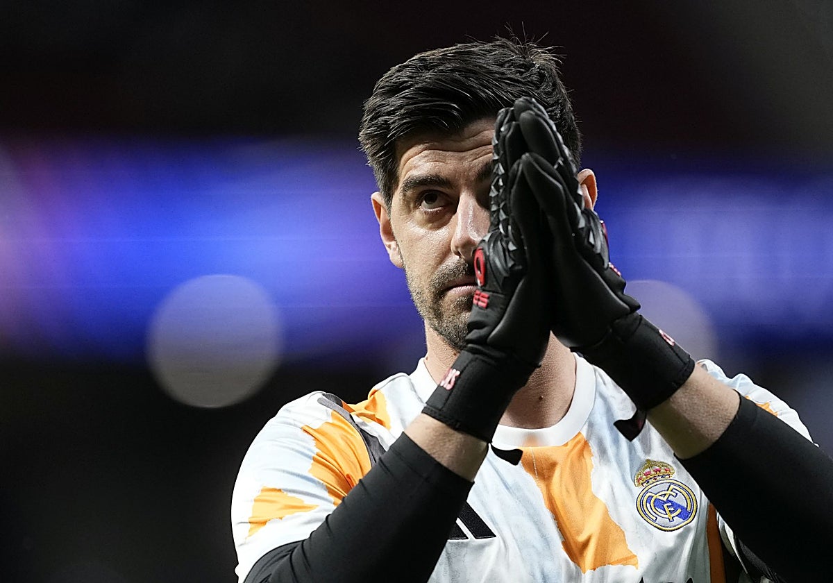 Courtois, en el Metropolitano
