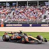 Gobierno de McLaren y pole de Norris; Sainz y Alonso, en zona media