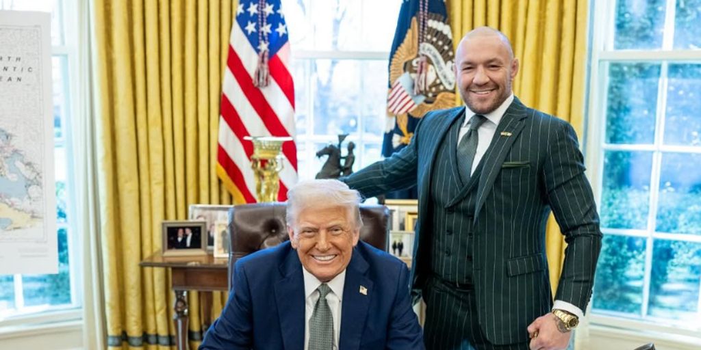 Trump impulsa a Conor McGregor: el luchador anuncia que se presentará a las elecciones en Irlanda para «salvar» el país