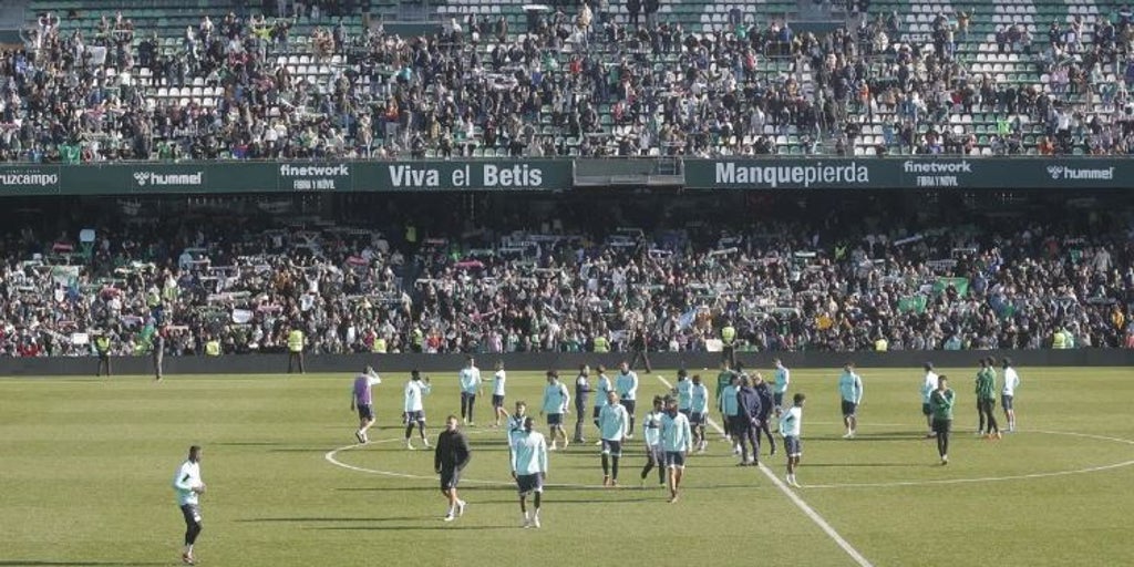 El sábado 29 de marzo, entrenamiento a puertas abiertas en el Villamarín para preparar el derbi Betis - Sevilla