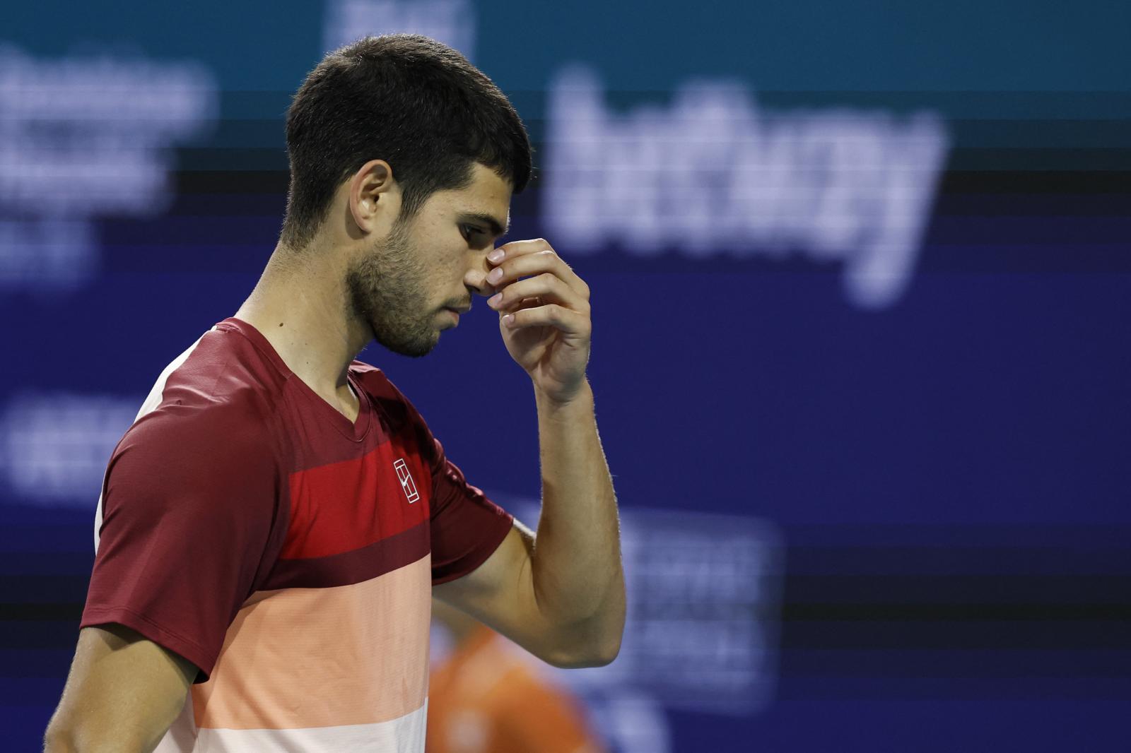 Alcaraz cae ante Goffin en su debut en el Masters 1.000 de Miami