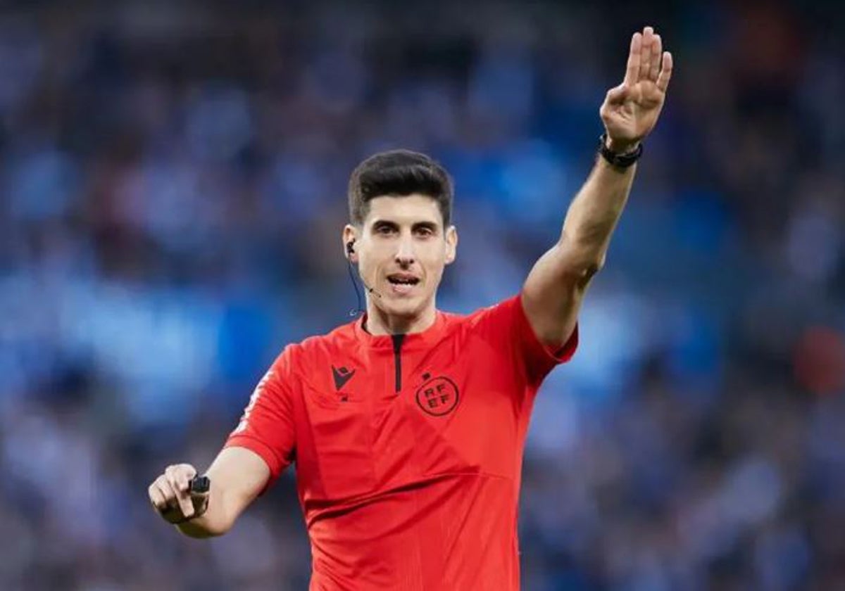 Busquets Ferrer, en un partido de LaLiga