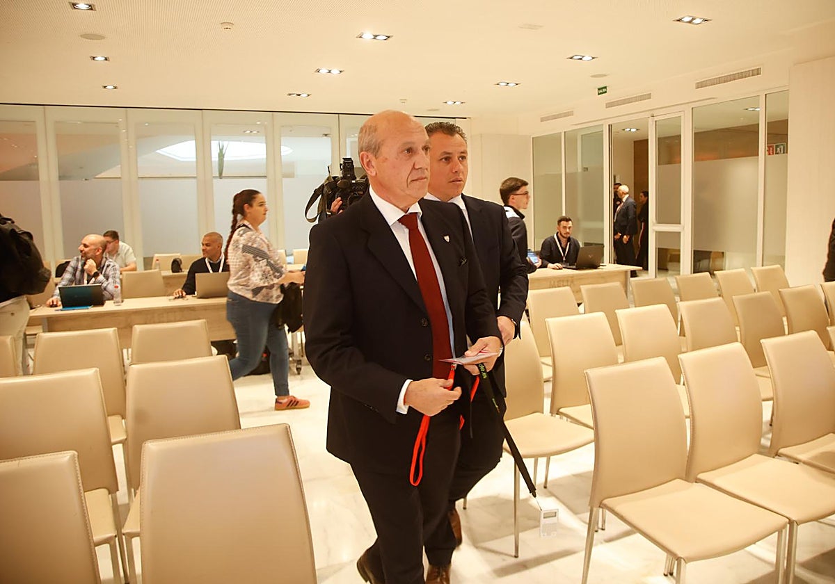 Del Nido Benavente, en la junta de accionistas del Sevilla