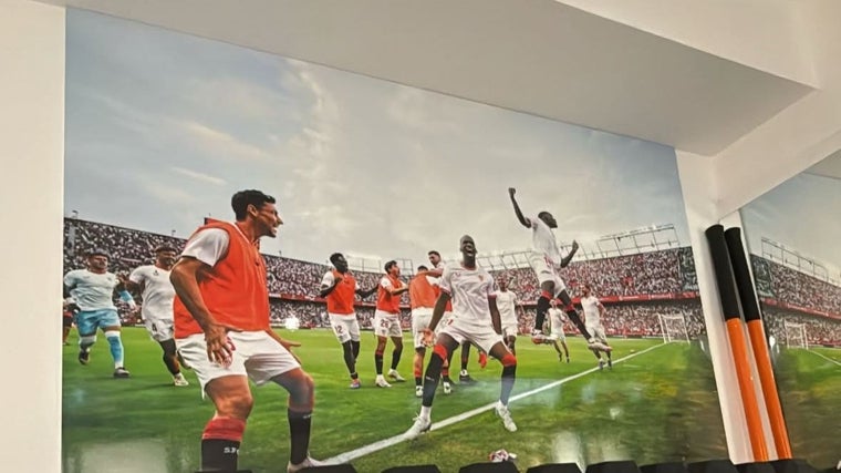 Foto ubicada en el centro de entrenamiento de Dodi Lukebakio