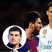 Casillas puntúa y se moja sobre la rivalidad entre Messi y Cristiano Ronaldo