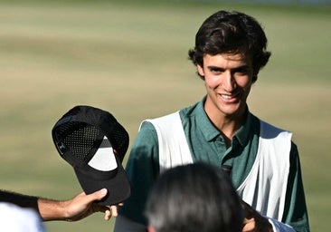 El inesperado 'caddie' González, el hijo de Raúl que triunfa en el Circuito