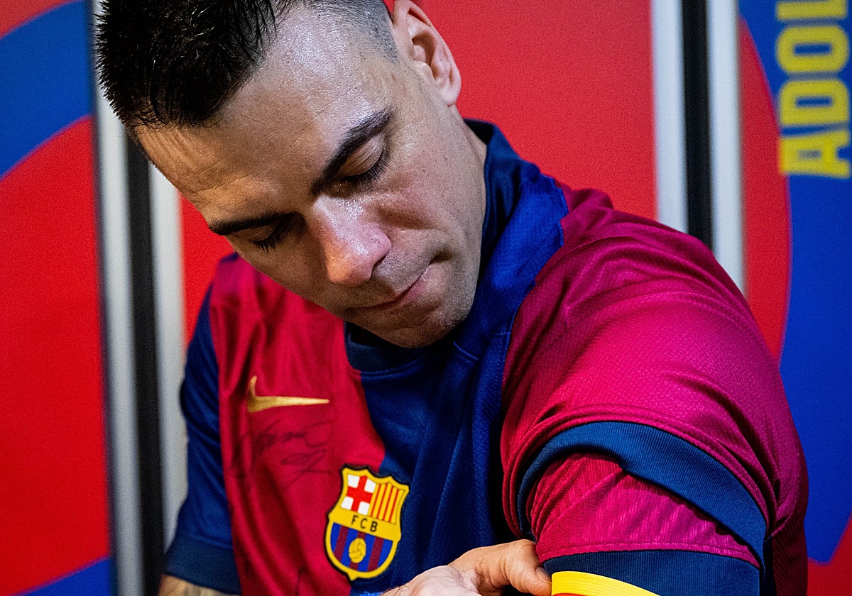 Sergio Lozano, capitán del Barça de fútbol sala
