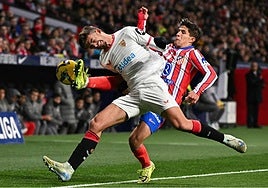 El Sevilla busca repetir la victoria del año pasado ante el Atlético para romper su sequía como local