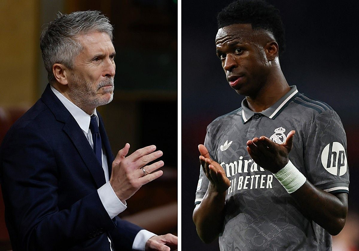 Marlaska y Vinícius