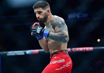 Ilia Topuria quiere finalizar a Makhachev con su sumisión favorita: «Lo someteré cerca de Khabib...»