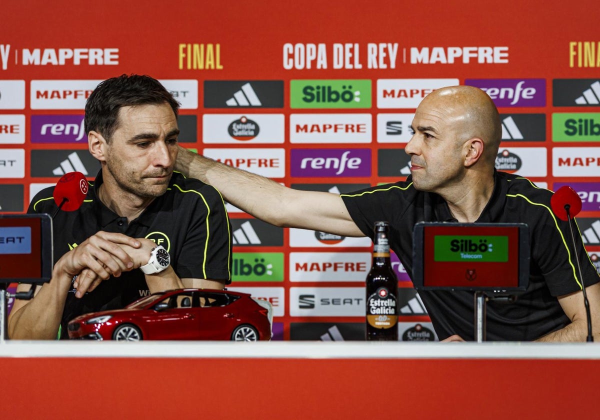 De Burgos Bengoetxea y González Fuertes, en rueda de prensa