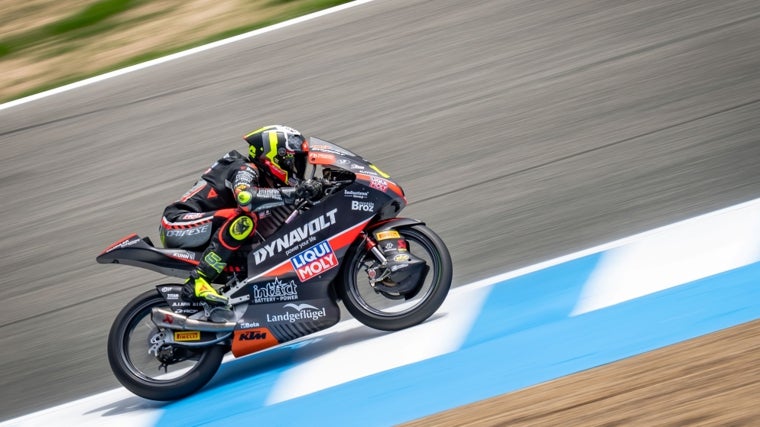 David Muñoz, in the classification for this Sunday's career in Jerez