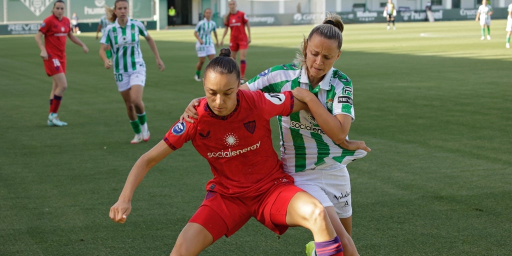 Derbi femenino Betis - Sevilla: El gol de Padilla Bidas vale otro año en la Liga F (1-1)