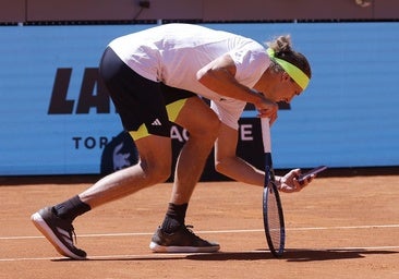 Zverev deja Madrid sin españoles tras quebrar a un bravísimo Davidovich