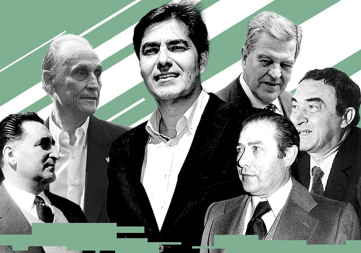 Haro, el presidente del Betis con más partidos en Primera