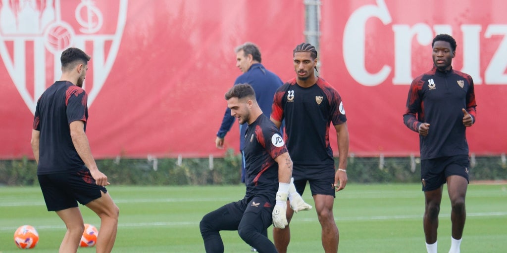 Isaac y Sow, ausencias en la preparación sevillista con miras al Leganés