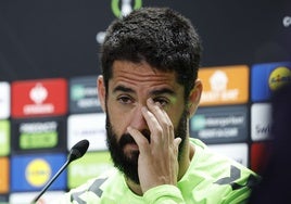 Isco y el Betis - Fiorentina: «Mi mentalidad me exige que mañana tiene que ser el partido más importante de mi carrera»