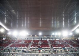 La lluvia no juega en Madrid: el techo que protege la Caja Mágica