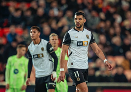 Rafa Mir: «No pienso en mi futuro, pienso en el Valencia»